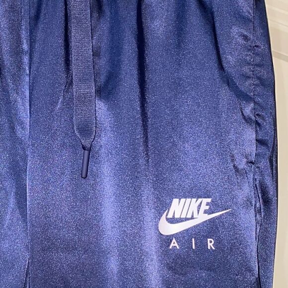 NIKE AIR Satin Court Jogger Pants Purple/Blue Women’s Size XS - Picture 7 of 12
